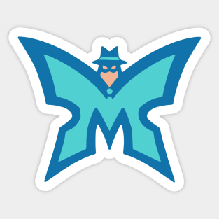 The Blue Morpho logo Sticker